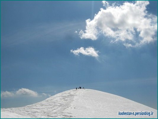 قله چین‌کلاغ - بهمن ماه
