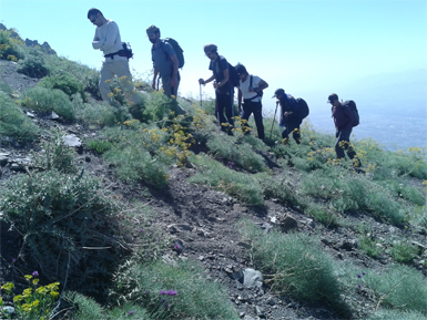 قله کلکچال به توچال - خرداد ماه