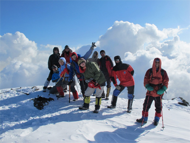 قله کلکچال - آذر ماه