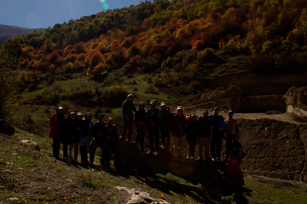پیمایش مسیر جنگلی روستای ناهارخوران به زیارت - مهر ماه