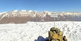 قله ورجین - بهمن ماه