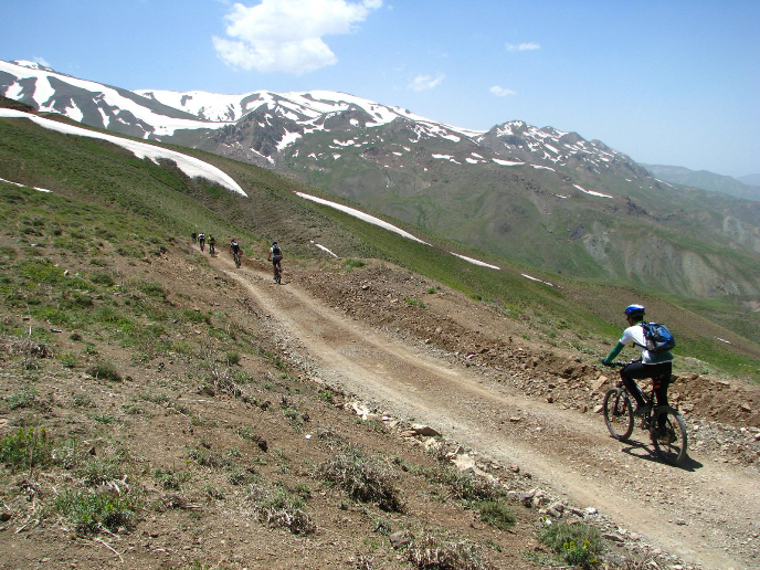 دوچرخه سواری طالقان به دریاچه میراش - خرداد 1401